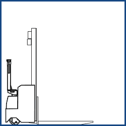Mât Simplex LLT chariot élévateur